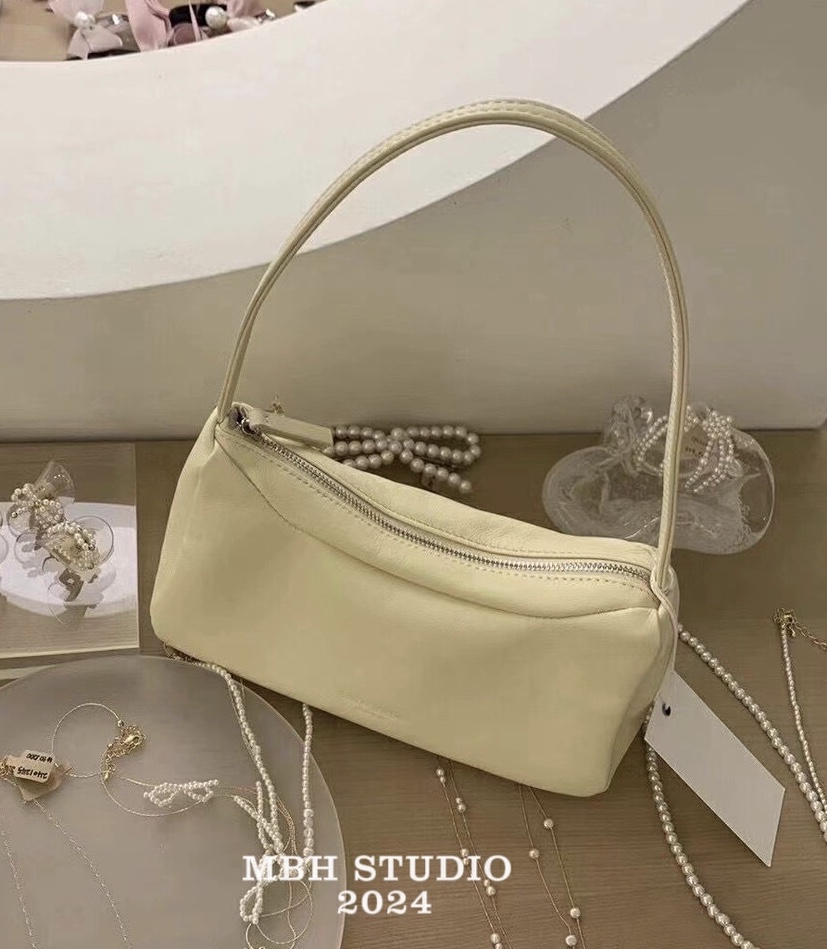 MBHbucks Genuine Leather Minimalist Versatile Shoulder Bag