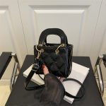 Diamond Quilted Mini Square Handbag for Women 2025 Embroidered Shoulder Crossbody Bag