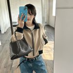 MBH Handwoven Basket Bag Large Capacity Crossbody Handbag with Shoulder Strap and Card Holder